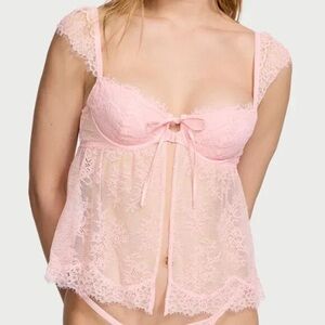 Victoria’s Secret fly-away lace bra top | XS